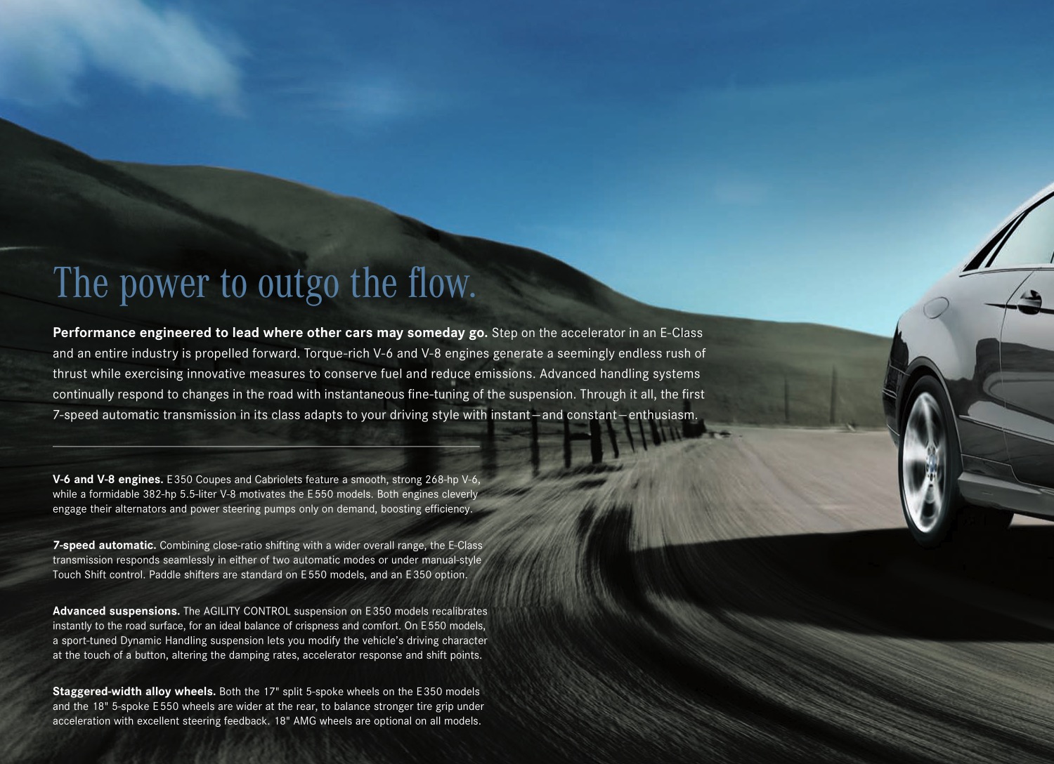 2011 Mercedes-Benz E-Class Coupe Convertible Brochure Page 18
